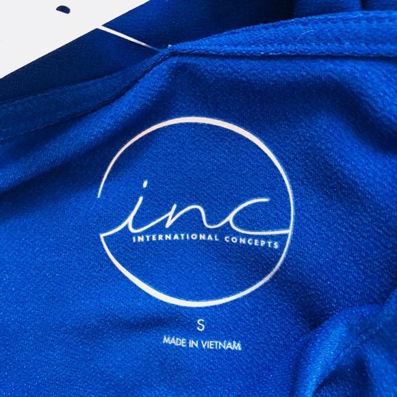 INC International Concepts Ruffled Tank Top Small - Picture 4 of 4